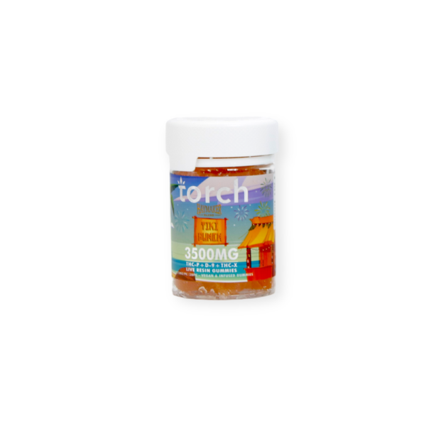 TORCH THCP+D9+THCX 3500MG LIVE RESIN GUMMIES - TIKI PUNCH - Image 2