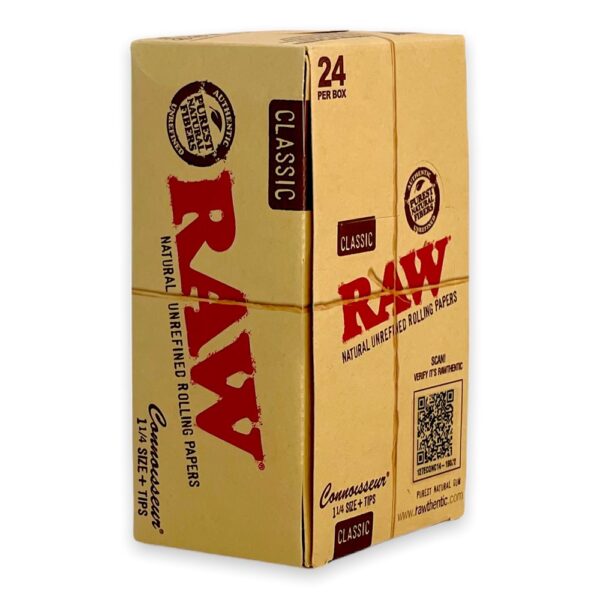 RAW CLASSIC CONNOISSEUR 1 1/4 + TIPS - Image 2
