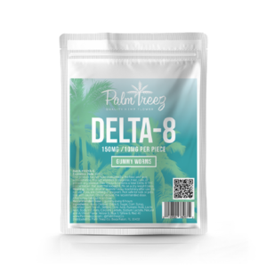 PALM TREEZ 150MG DELTA 8 GUMMIES WORMS