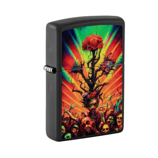 ZIPPO 218 ABSTRACT ZOMBIE DESIGN LIGHTER
