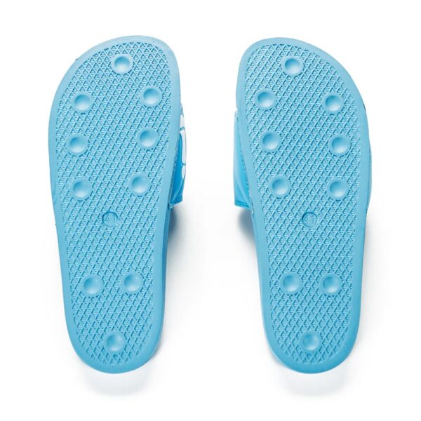 COOKIES ORIGINAL LOGO LEATHER BLUE SLIDES - ASSORTED SIZES - Image 2