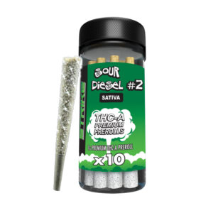 STRIKE 10CT JAR 1G PRE ROLL SATIVA –  SOUR DIESEL #2