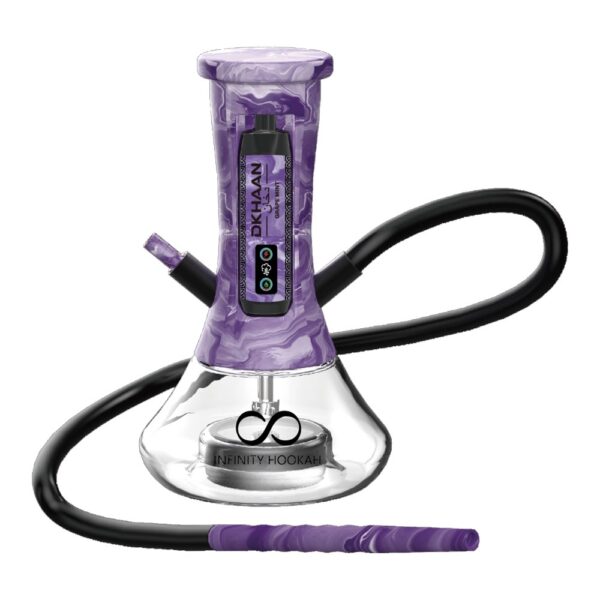 INFINITY PORTABLE HOOKAH KIT - PURPLE