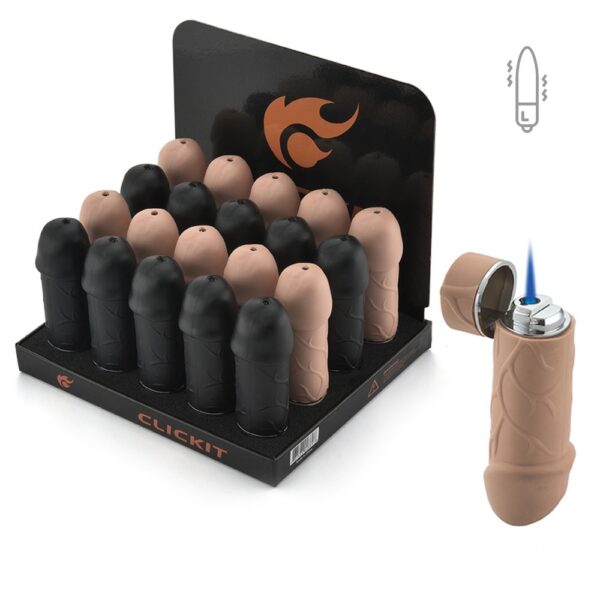 CLICKIT PENIS TORCH W/ VIBRATION
