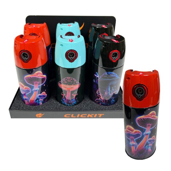 CLICKIT SPRAY CAN TORCH - MUSHROOM