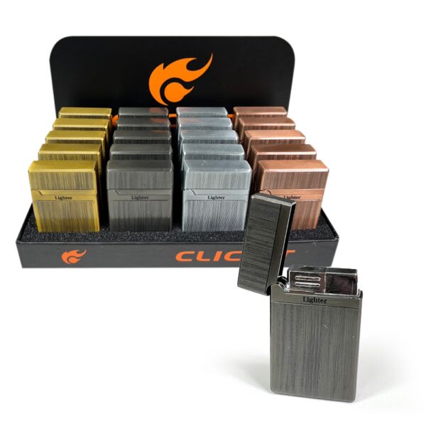 CLICKIT FLIP SINGLE TORCH LIGHTER