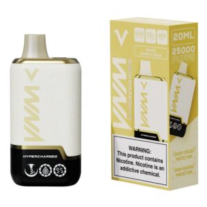 VNM HYPER CHARGED 5% NIC 25000PUFFS DISPOSABLE – WHITE GUMMY BEAR