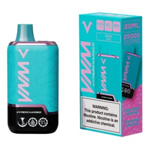 VNM HYPER CHARGED 5% NIC 25000PUFFS DISPOSABLE – MIAMI VICE