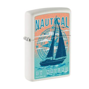 ZIPPO 214 BW-RO 1645926 NAUTICAL DESIGN LIGHTER