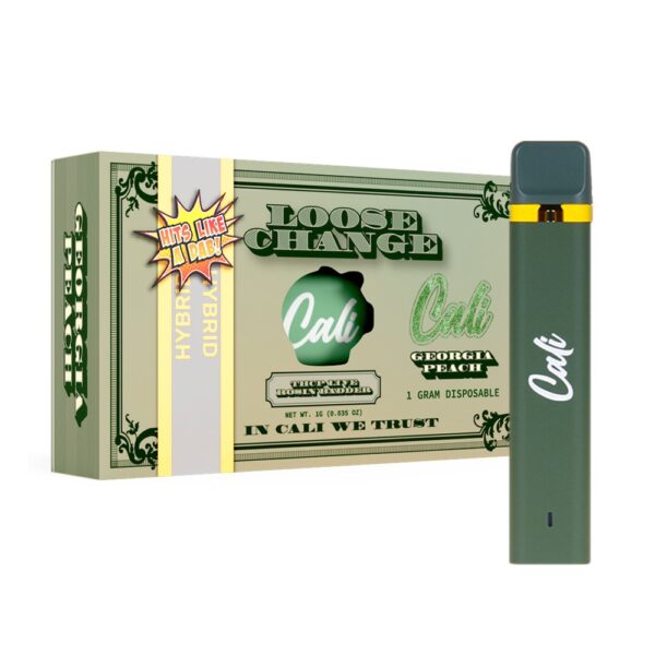 CALI LOOSE CHANGE 1G DISPOSABLE HYBRID - GEORGIA PEACH