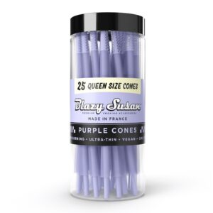 BLAZY SUSAN PURPLE QUEEN SIZE CONES