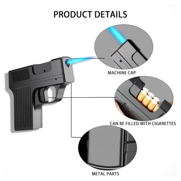 FOCUS GUN LIGHTER - BLACK - Image 2