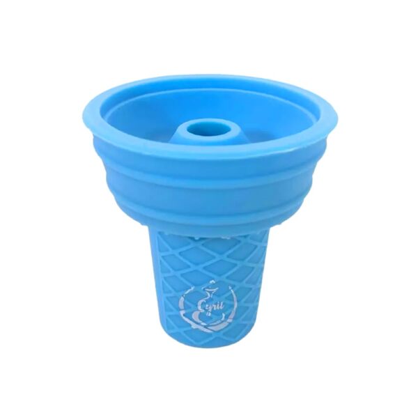 CYRIL SILICONE CORNETTO BOWL - BLUE