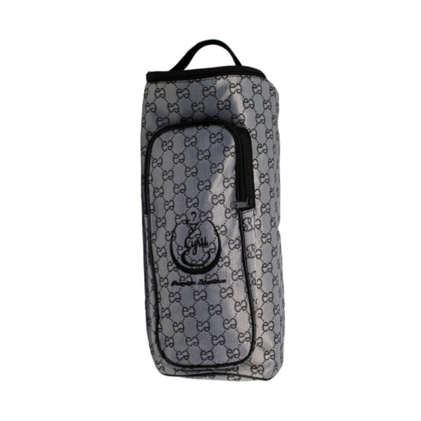 CYRIL LUXURY TRAVEL BAG - SILVER