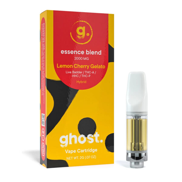 GHOST ESSENCE BLEND 2G CARTRIDGE HYBRID - LEMON CHERRY