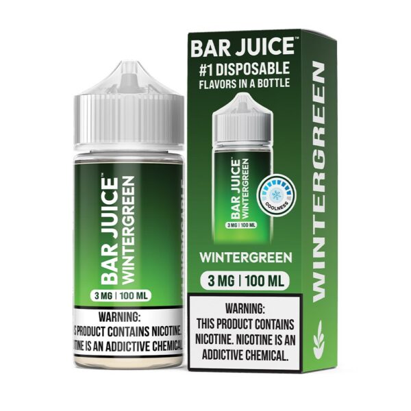 BAR 100ML JUICE 3MG - WINTERGREEN