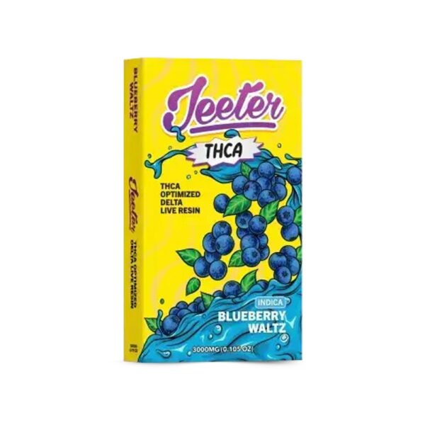 JEETER THCA DISPOSABLE INDICA - BLUEBERRY WALTZ