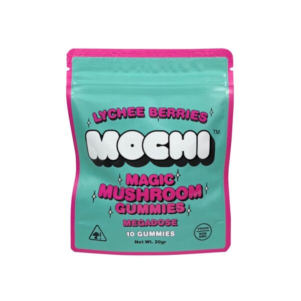 MOCHI MAGIG MUSHROOM 10CTS GUMMIES - LYCHEE BERRIES