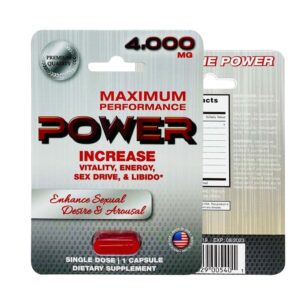 POWER 4000 MG MALE ENHANCER PILLS