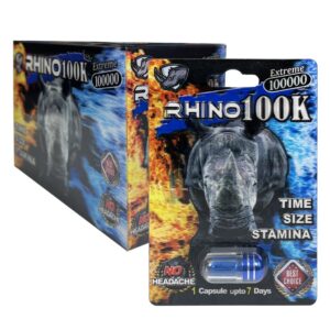 RHINO 100K 100000 EXTREME MALE ENHANCEMET