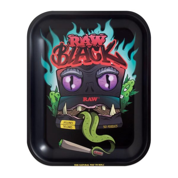 RAW BLACK LARGE METAL MONSTER TRAY