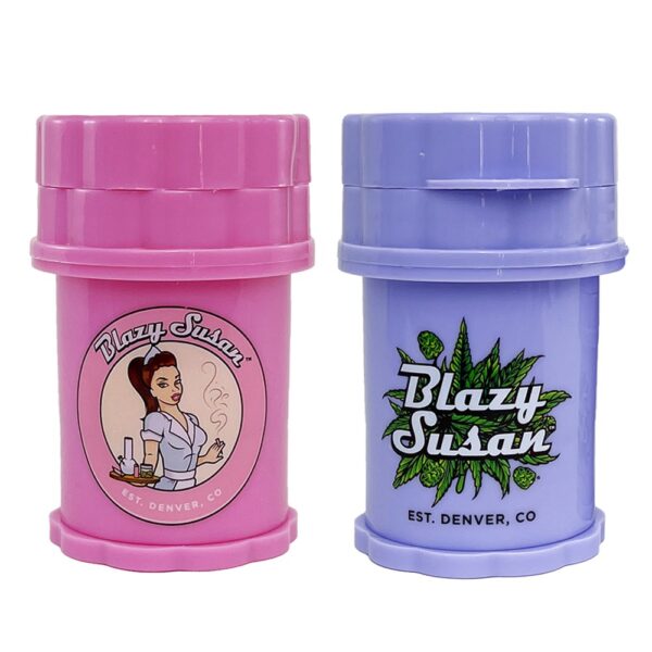 BLAZY SUSAN X HERB SAVER GRINDER - LARGE