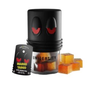 UNIVERSITY LIVE ROSIN THC 1000MG GUMMIES SATIVA – MANGO TANGO