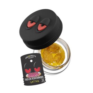 UNIVERSITY LIVE RESIN THCA 2G DIAMONDS SATIVA – JELLY DONUT