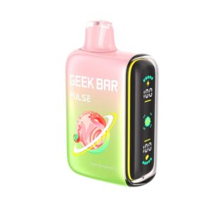 GEEK BAR PULSE 5% NIC 15000 PUFFS DISPOSABLE – SOUR STRAW