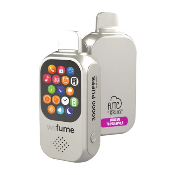 WEFUME 5% SALT NIC 30K DISPOSABLE - FROZEN TRIPLE APPLE