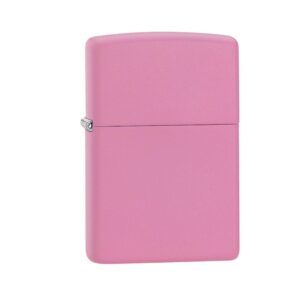 ZIPPO REG PINK MATTE LIGHTER