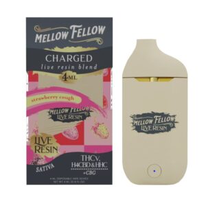 MF CHARGED BLEND 4ML DISPOSABLE SATIVA – STRAW COUGH