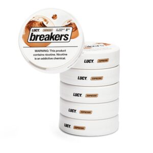 LUCY BREAKERS NICOTINE 8MG POUCHES – ESPRESSO