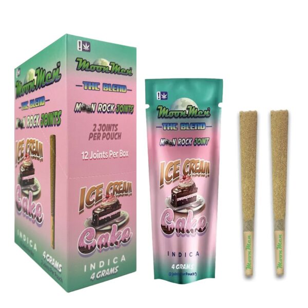 MM MOON ROCK 4G THC BLEND 2CT JOINTS INDICA - ICE CREAM CAKE