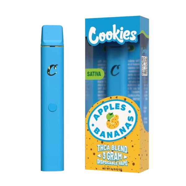 COOKIES THCA BLEND 3G DISPOSABLE SATIVA - APPLES & BANANAS