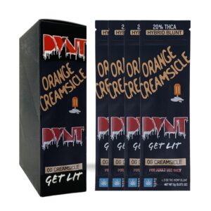 DVNT THCA BLUNTS HYBRID – ORANGE CREAMSICLE