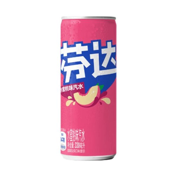 FANTA MODERN CAN 330ML - PEACH