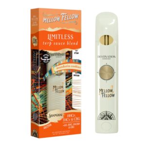 MF SPINNERS 1ML LIMITLESS BLEND DISPOSABLE SATIVA – SHSNGHAI/ MANDARIN COOKIES