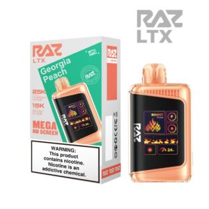 RAZ LTX 5% 25KPUFF DISPOSABLE- GEORGIA PEACH