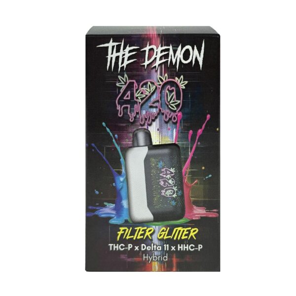 THE DEMON 420 DISPOSABLE HYBRID - FILTER GLITTER