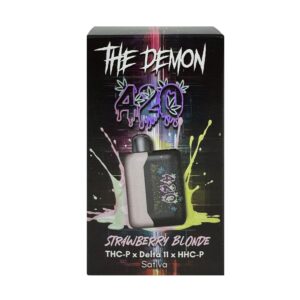 THE DEMON 420 DISPOSABLE SATIVA – STRAW BLONDE