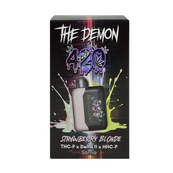 THE DEMON 420 DISPOSABLE SATIVA - STRAW BLONDE