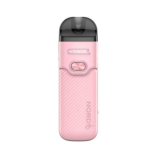 SMOK NORD GT 2500mAh STARTER KIT W/ 5ML REFILLABLE POD - LEATHER PALE PINK