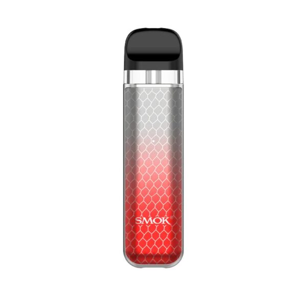 SMOK NOVO 2X 800mAH KIT W/ 2ML REFILLABLE POD - PRISM SILVER RED COBRA