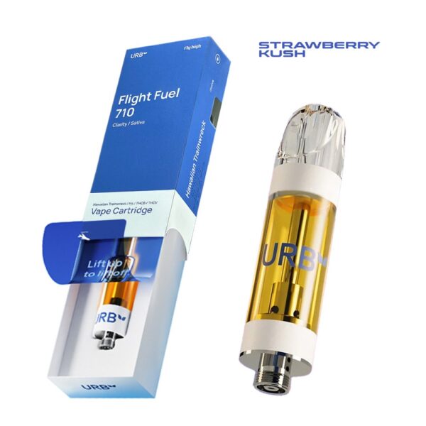 URB FLIGHT FUEL 710 CLARITY BLEND CARTRIDGE - STRAW KUSH