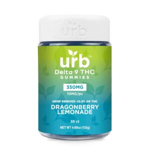 URB D9 THC 350MG GUMMIES – DRAGON BERRY LEMONADE