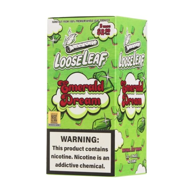 LOOSELEAF 2CT/2.99 WRAPS - EMERALD DREAM