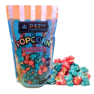 DE3W D9 THC 250MG POPCORN BAG – COTTON CANDY