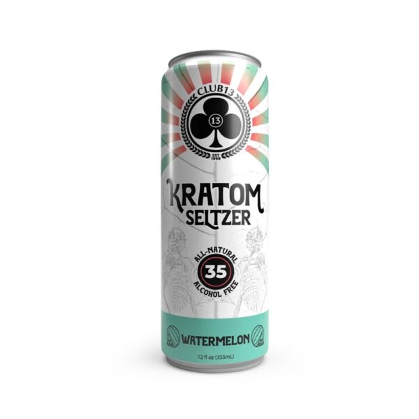 CLUB 13 12OZ KRATOM SELTZER - WATERMELON
