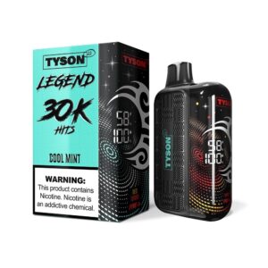 TYSON LEGEND 5%NIC 30KPUFFS DISPOSABLE – COOL MINT